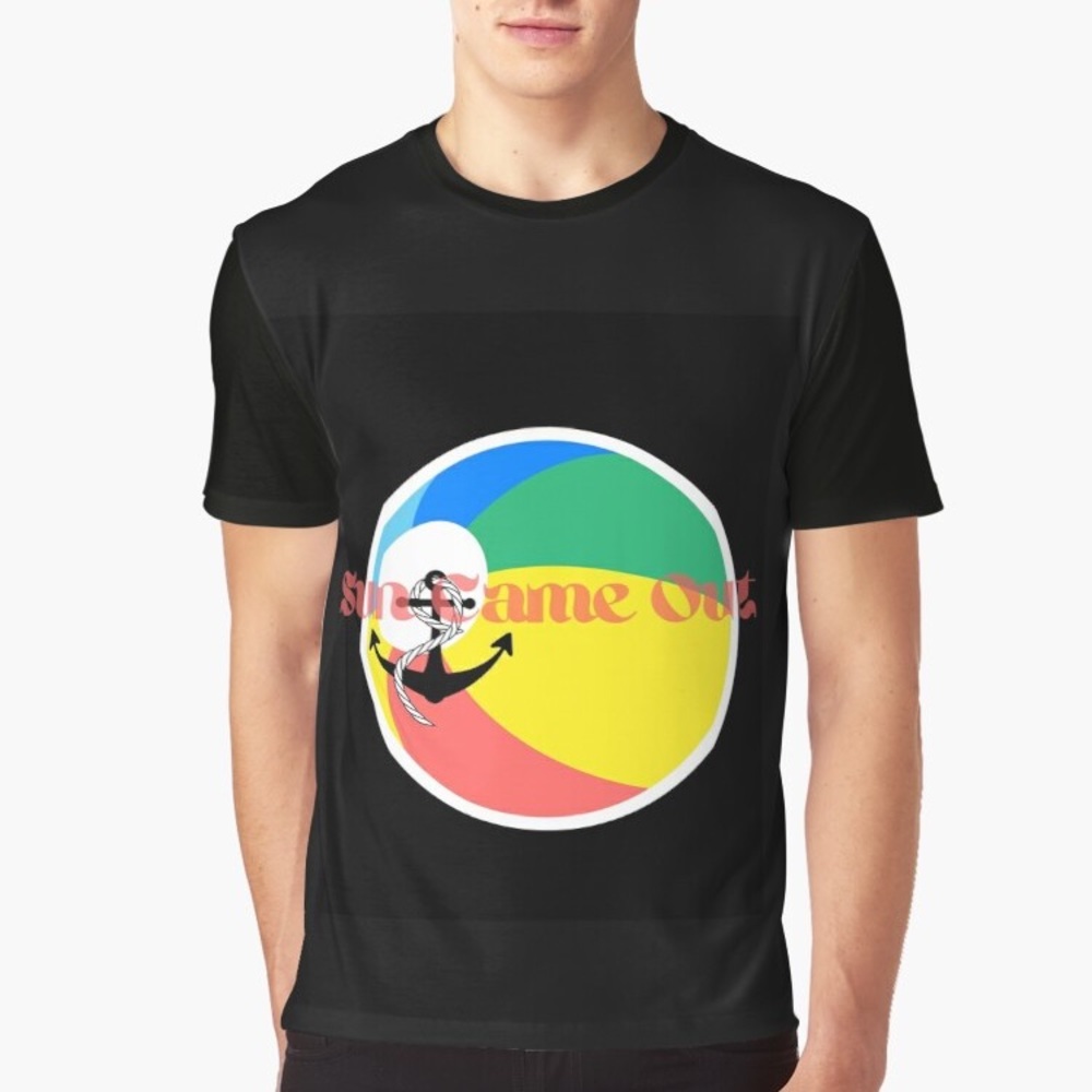 Sun Came Out T- Shirt * BLACK SUMMER